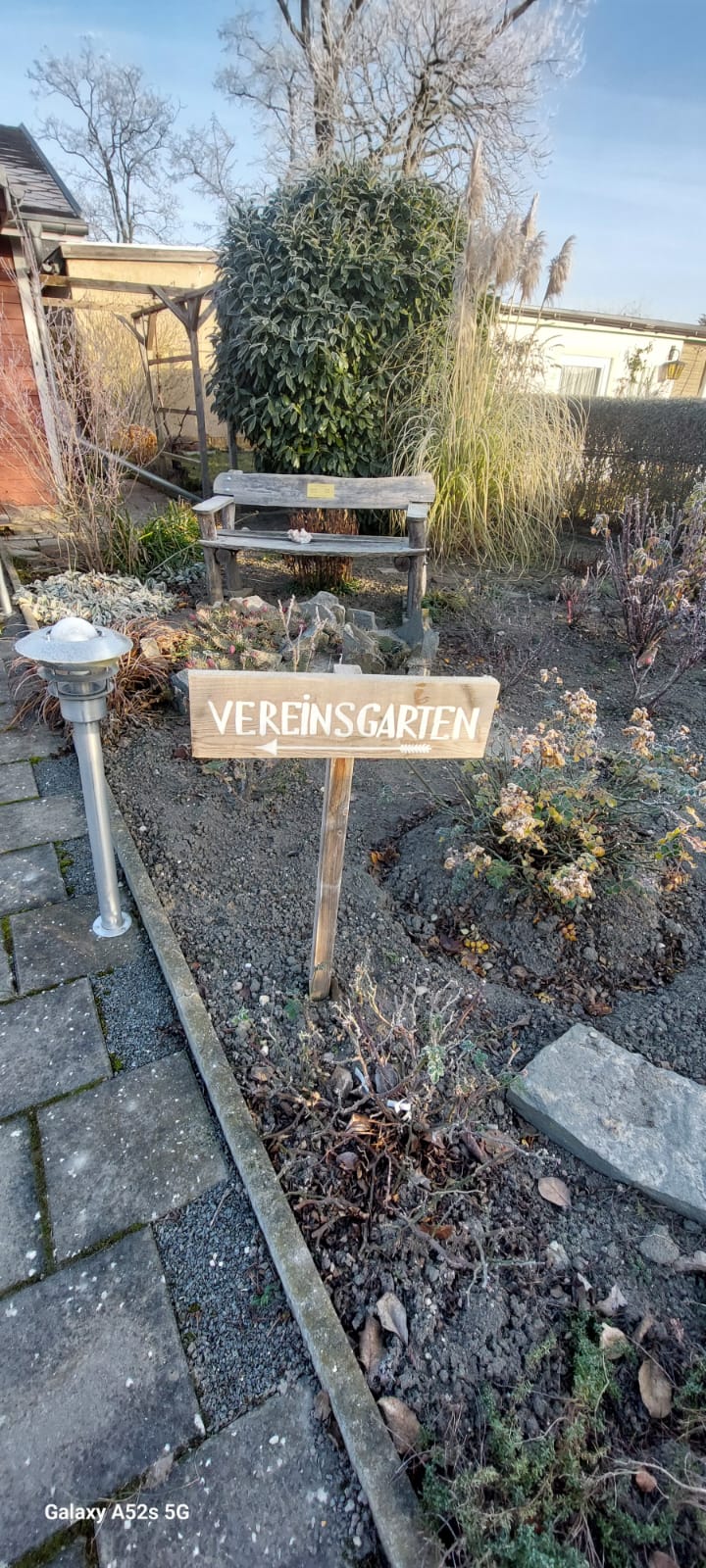Gartenwege im Kleingartenverein